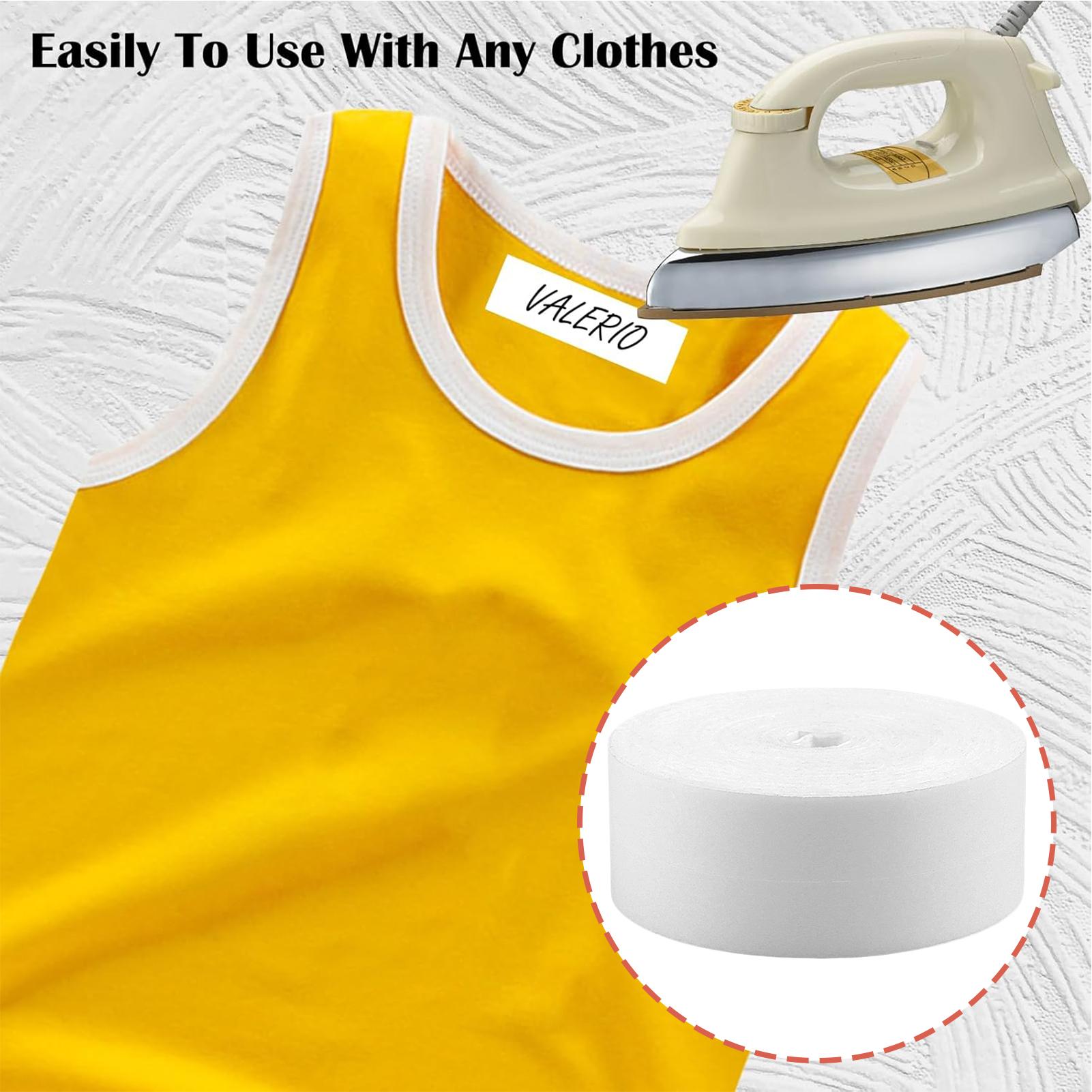Baby Clothing Names - Kledingnaamlabels, duurzame textiel stickers, wasbare strijklabels
