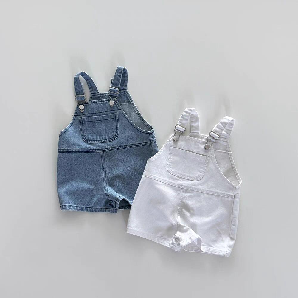Baby Overall Denim - 2025 Zomer Nieuwe Kinderen Denim Overalls
