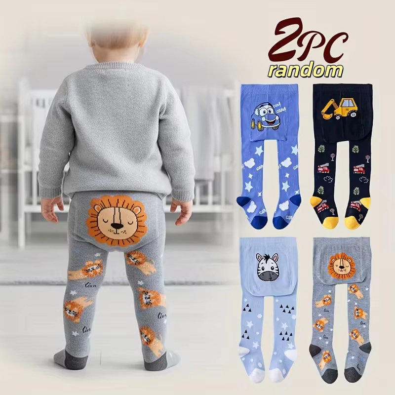 Baby Clothing Bundles - 2-delige zachte en elastische leggings met