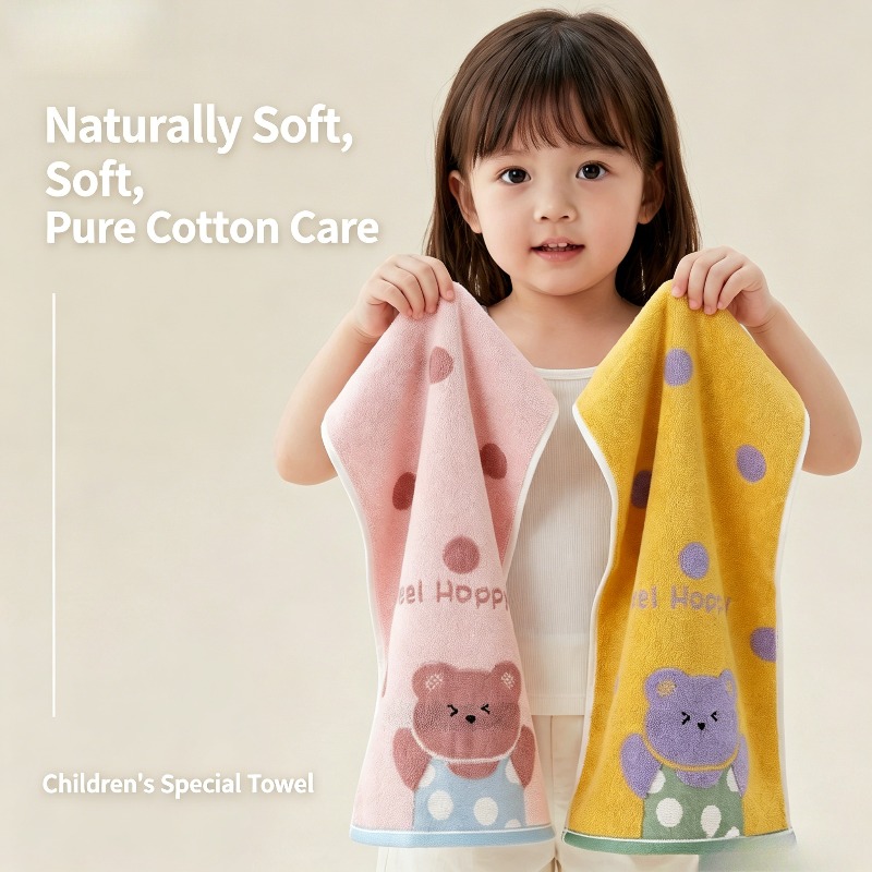 Baby Clothing Wash - 1/3/5 Stuks Alle katoenen A-klasse kinderhanddoeken