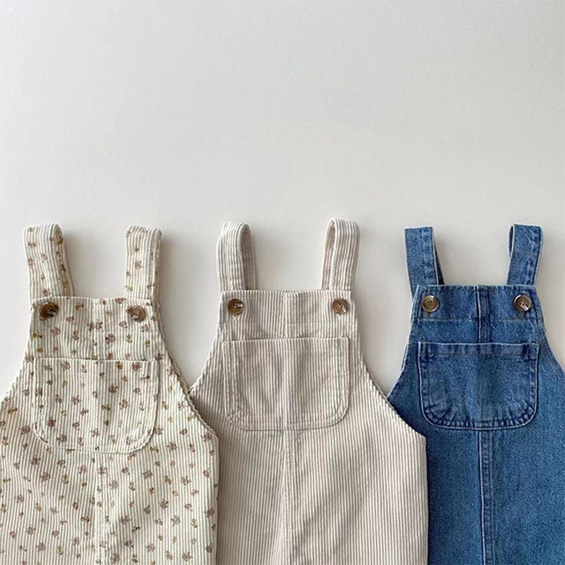 Baby Overall Denim - 2025 Herfst Nieuwe Baby Denim Overalls