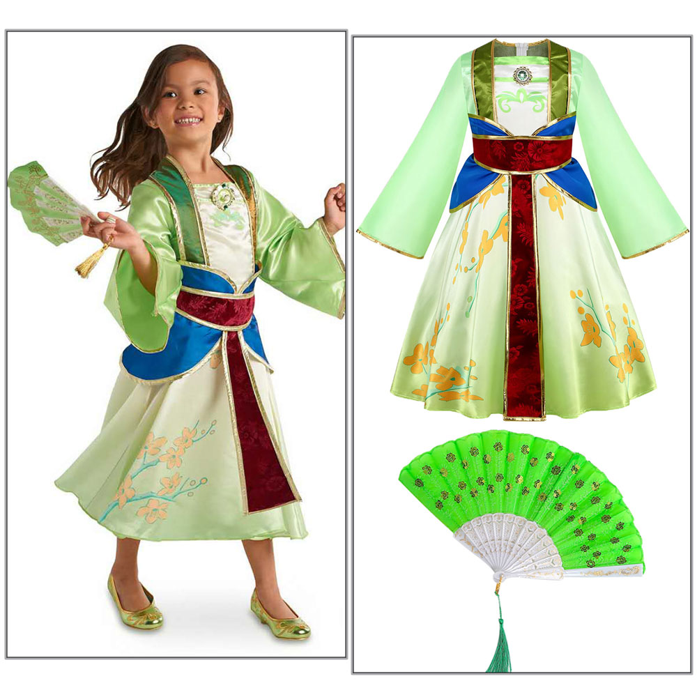 Baby Clothing Usa - Carnaval Cosplay Halloween Baby Meisjes Mulan