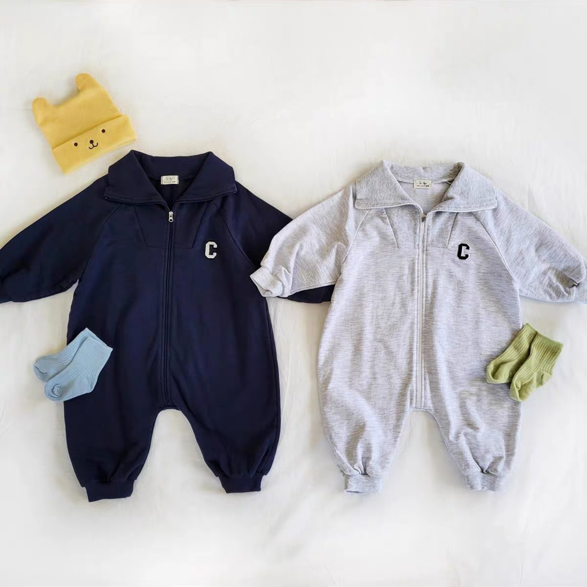 Baby Clothing Zip - 2025 Lente Nieuwe Baby Romper Baby