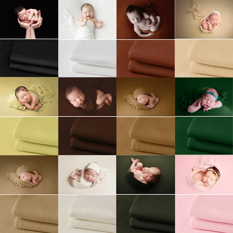Baby Clothing Fabric - 40/150*170 cm Pasgeboren Fotografie Props Deken
