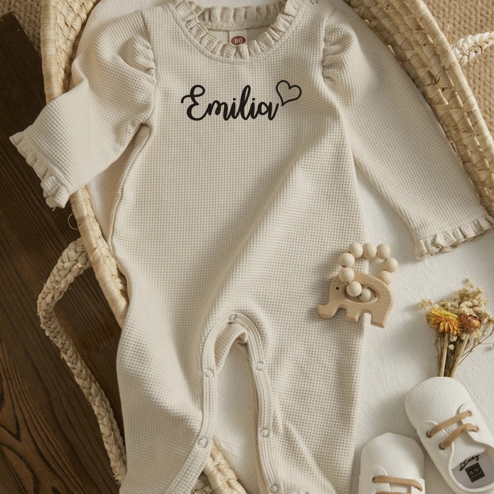 Baby Clothing Names - Gepersonaliseerde Peuter Pasgeboren Baby Baby Meisje