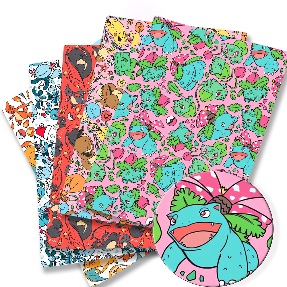 Baby Clothing Fabric - Pokemon Cartoon Fabric140*50cm Handgemaakte Naaien Patchwork