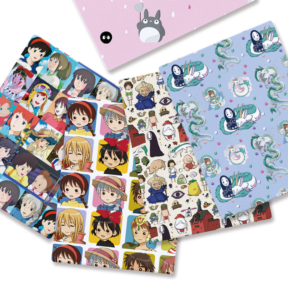 Baby Clothing Fabric - Cartoon stof Hot DIY140 * 50cm