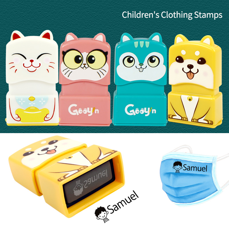 Baby Clothing Names - Aangepaste naamstempelverf Persoonlijke student Kind Baby