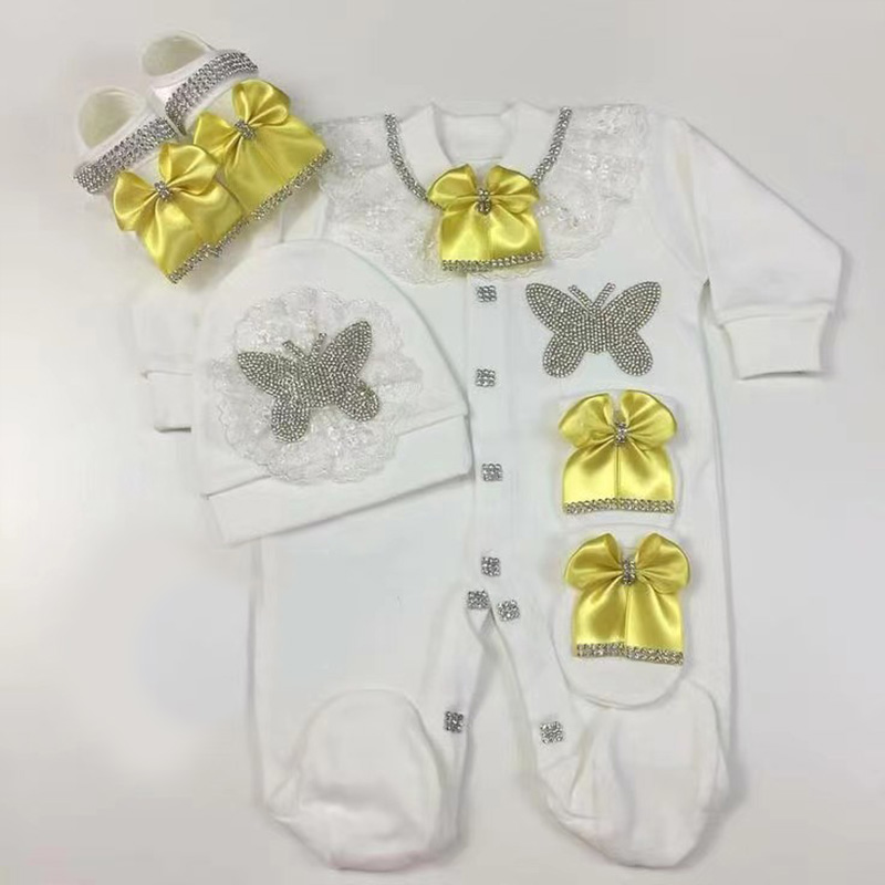 4 stuks Welkom Thuis Romper Ba - Baby Clothing Names recensie en prijs