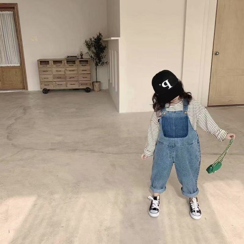 Unisex kinderjeanspak babyjong - Baby Overall Denim recensie en prijs