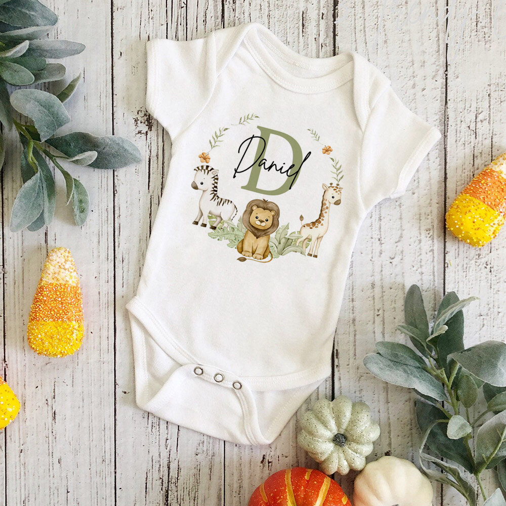 Gepersonaliseerde baby jumpsui - Baby Clothing Names recensie en prijs