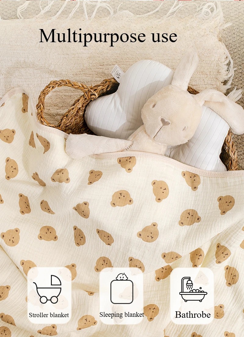 Babybadhanddoek 4-laags gaas k - Baby Clothing Fabric recensie en prijs
