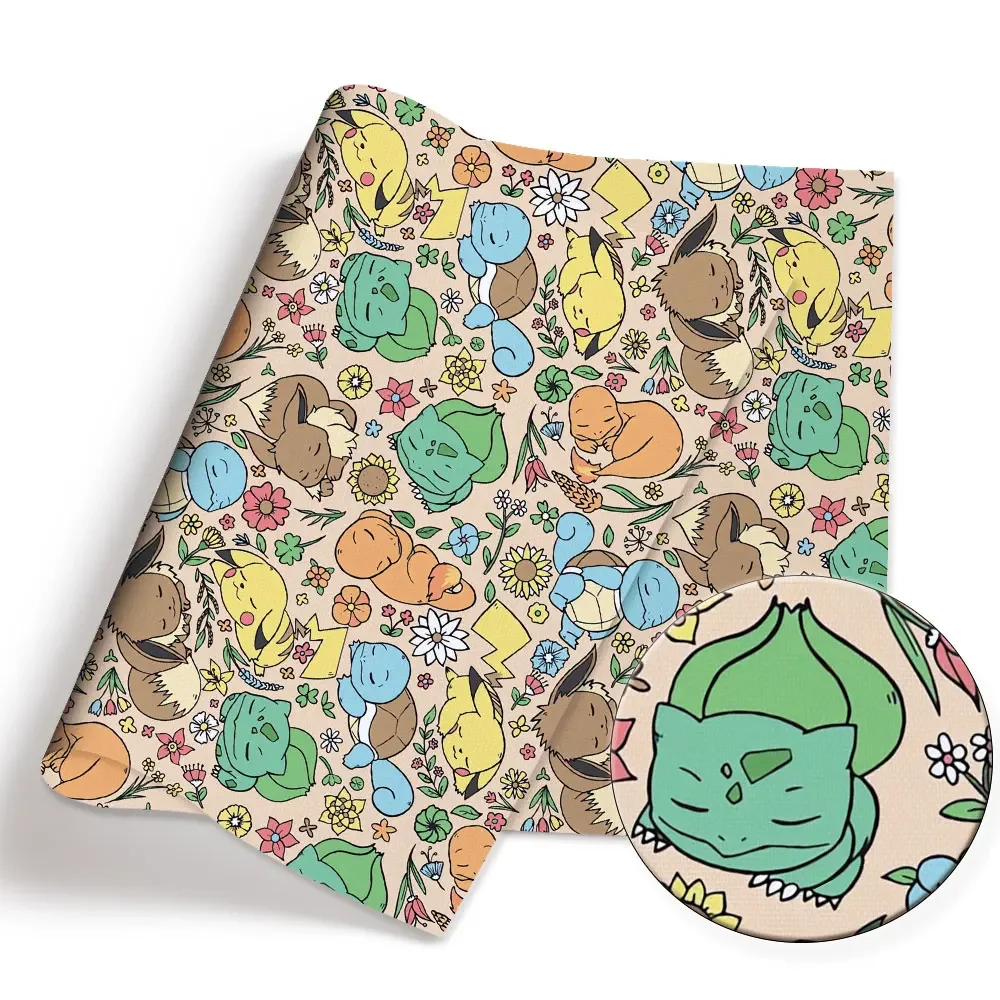Pokemon Cartoon Fabric140*50cm - Baby Clothing Fabric recensie en prijs