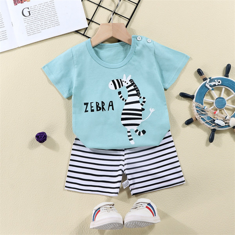 Katoen Tees + Shorts 2-delige  - Baby Clothing Bundles recensie en prijs