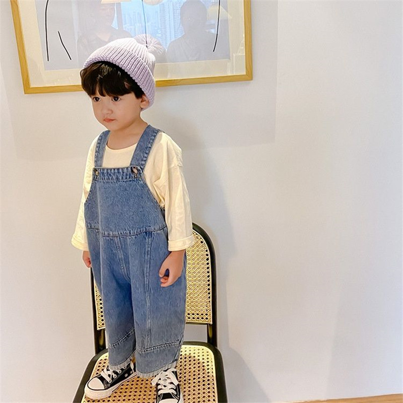 Herfst Nieuwe Kinderen Losse W - Baby Overall Denim recensie en prijs