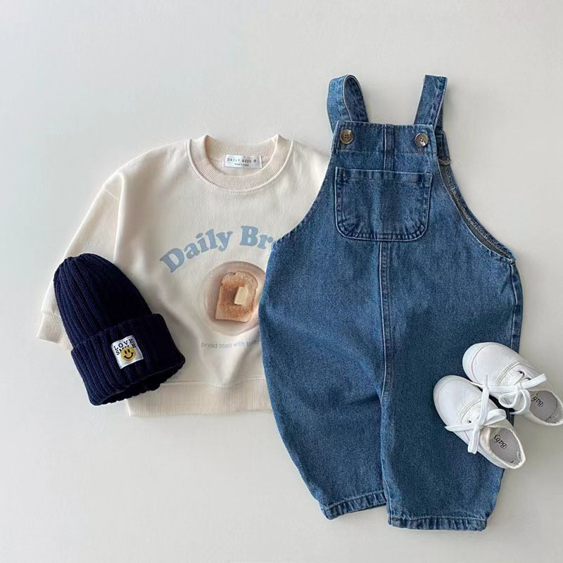 2025 Herfst Nieuwe Baby Denim  - Baby Overall Denim recensie en prijs