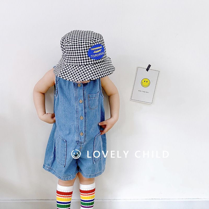 2026 Zomer Koreaanse stijl mou - Baby Overall Denim recensie en prijs